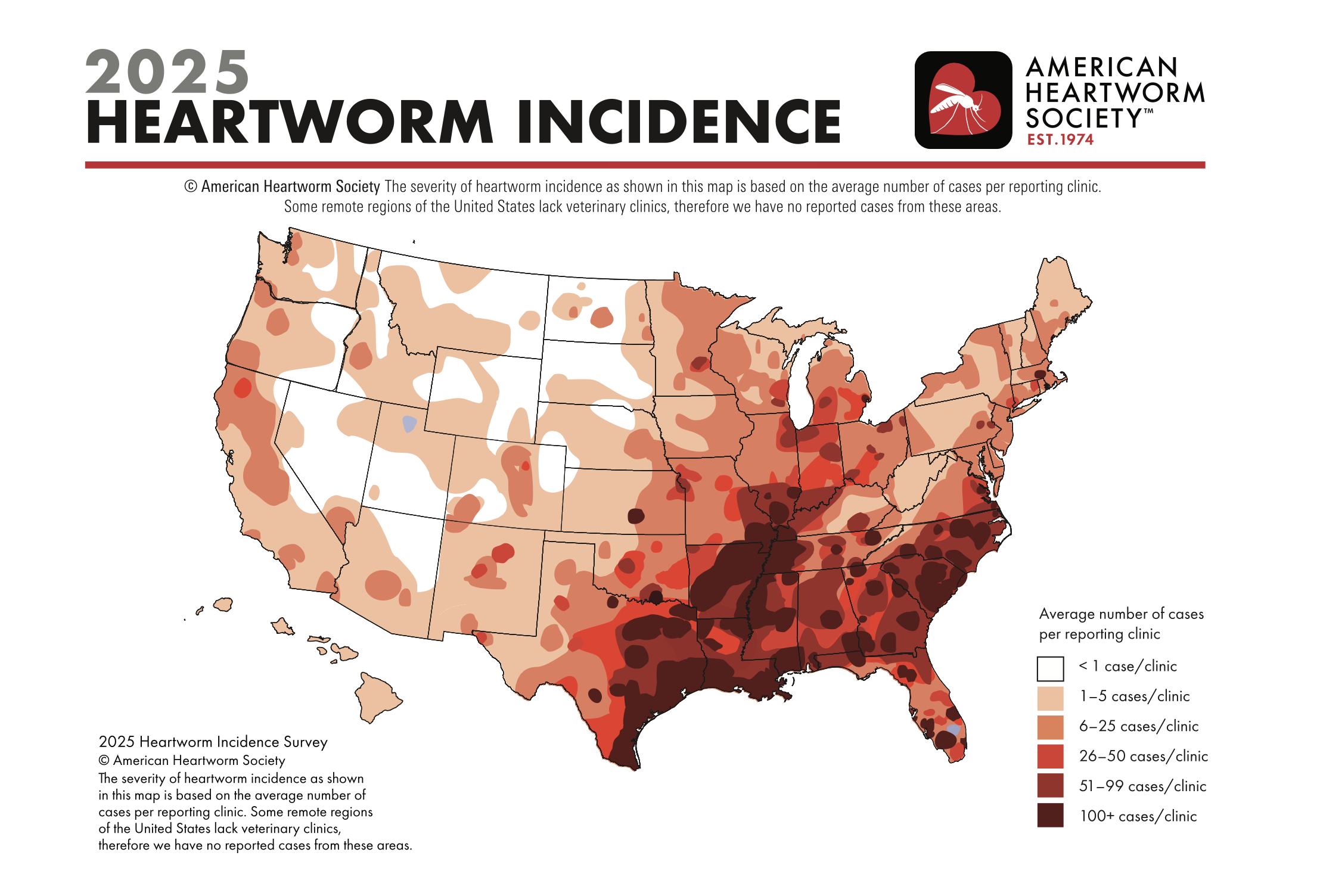 Heartworm is spreading beyond the Southeast, but many dogs remain unprotected