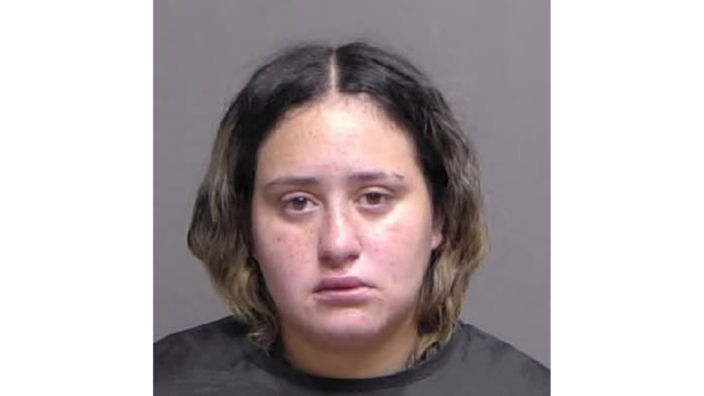 Booking photo of Alexia Barquet, the Flagler County dog trainer facing animal cruelty charges.