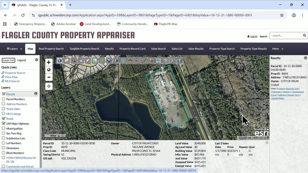 Palm Coast Flagler animal shelter potential site at the Public Works property on Lake Avenue