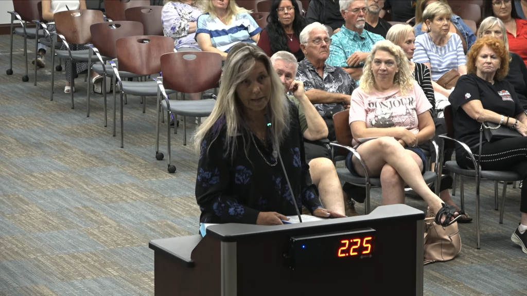 Palm Coast Flagler animal shelter discussion with Flagler Humane Society Executive Director Amy Carotenuto