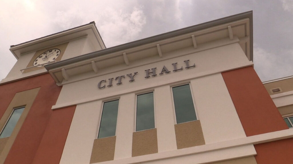 Palm Coast City Hall as officials consider changes to Palm Coast animal control services.