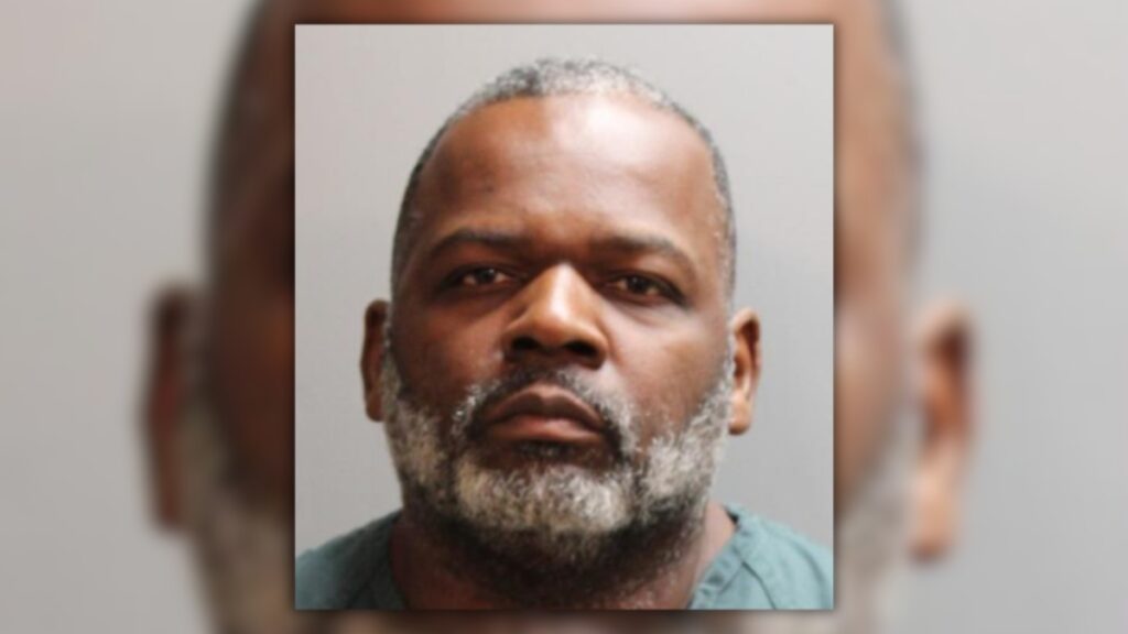 Steven Andre Hoskins in a Duval County Jail mugshot after pleading guilty in the Jacksonville dogfighting case.