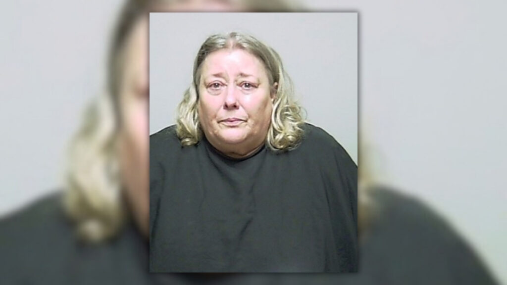 Mug shot of Christine Woodworth, 67, arrested in Putnam County animal cruelty case